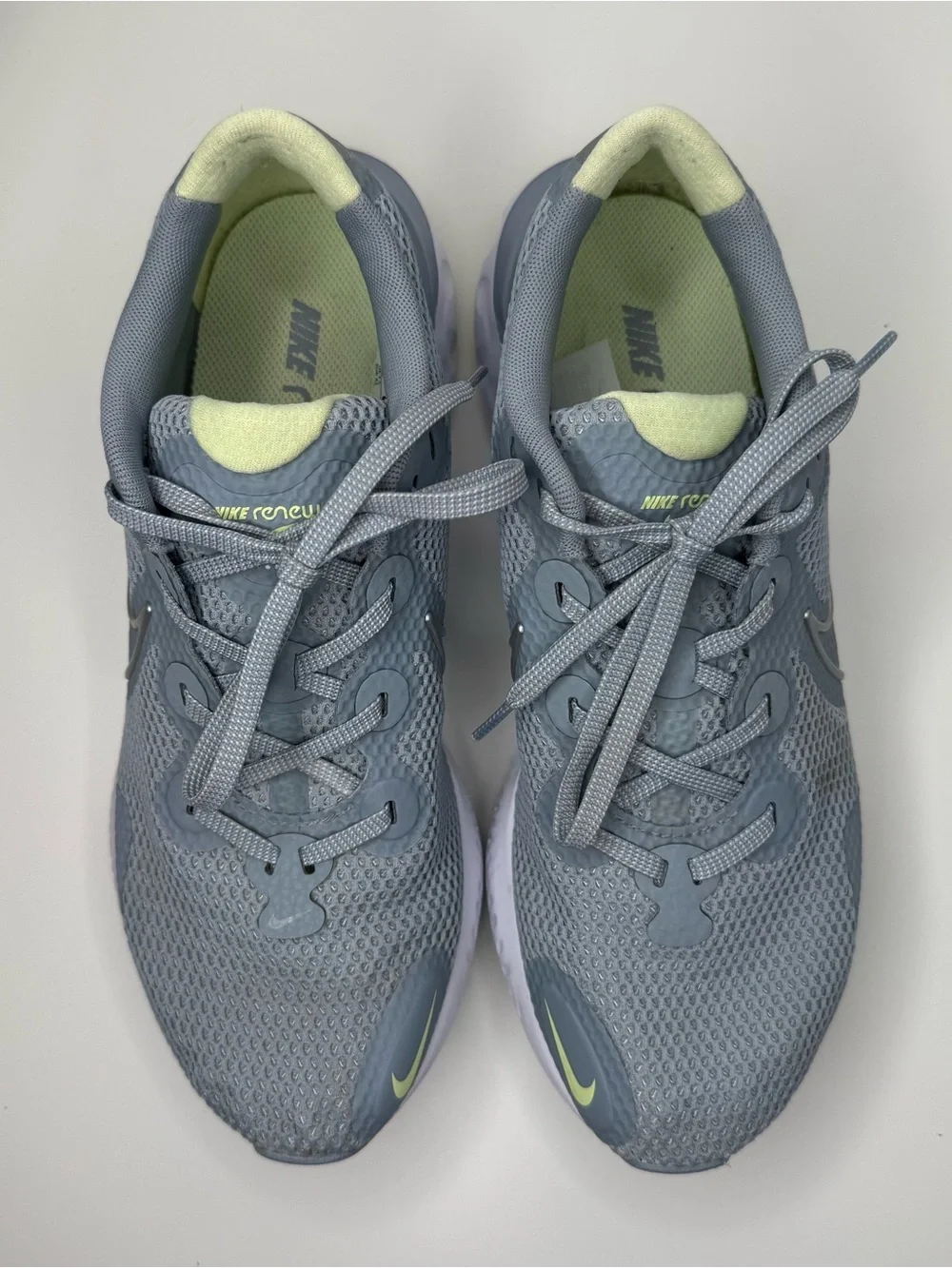 Nike Womens Renew Run Womens Casual Running Shoe in Obsidian Mist Size 10